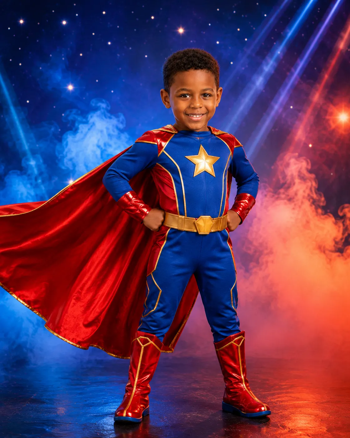 Style Super-héros-garçon