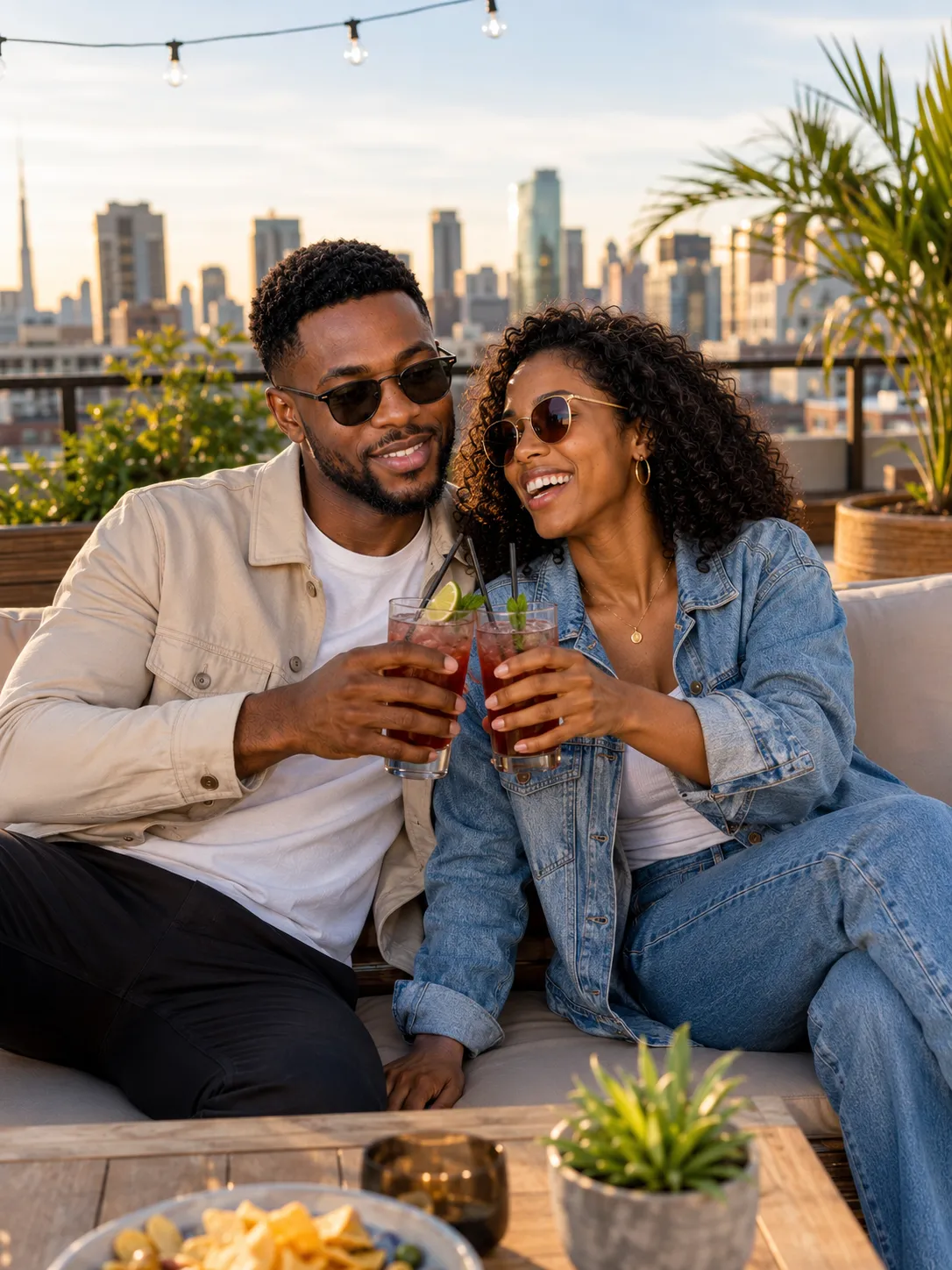 Style Rooftop urbain